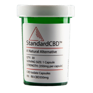 Ultra-Potent 350mg CBD Capsules – 10,500mg Total CBD