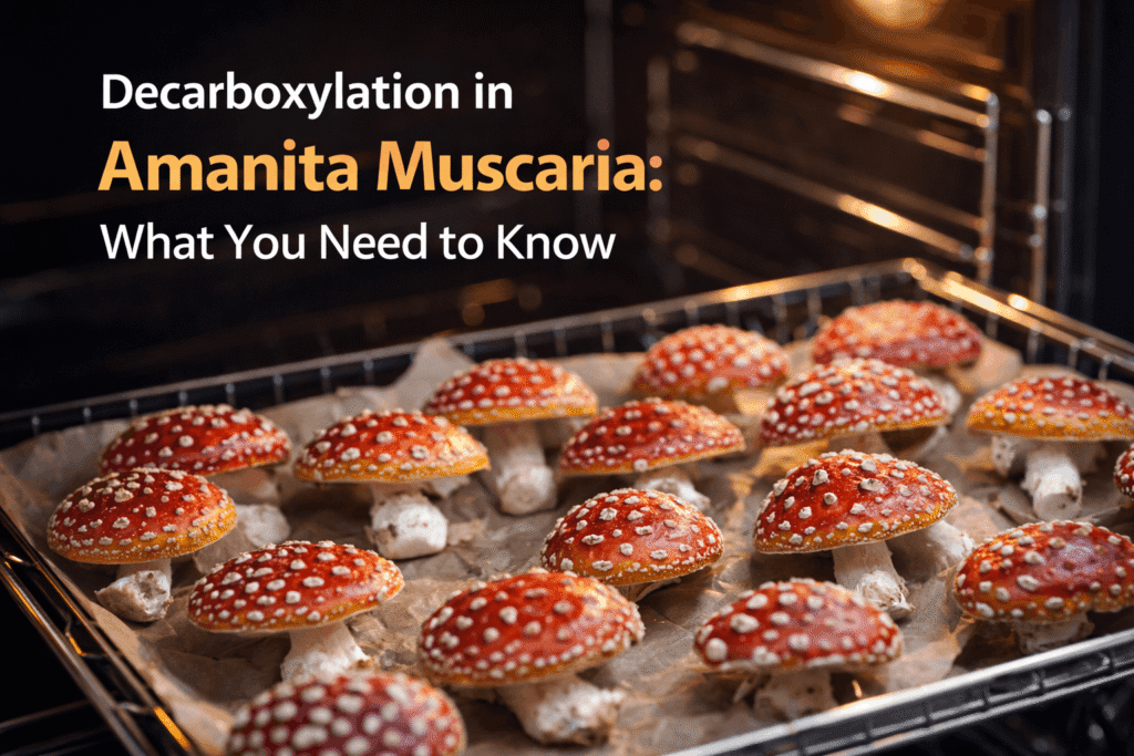 Decarboxylation in Amanita Muscaria