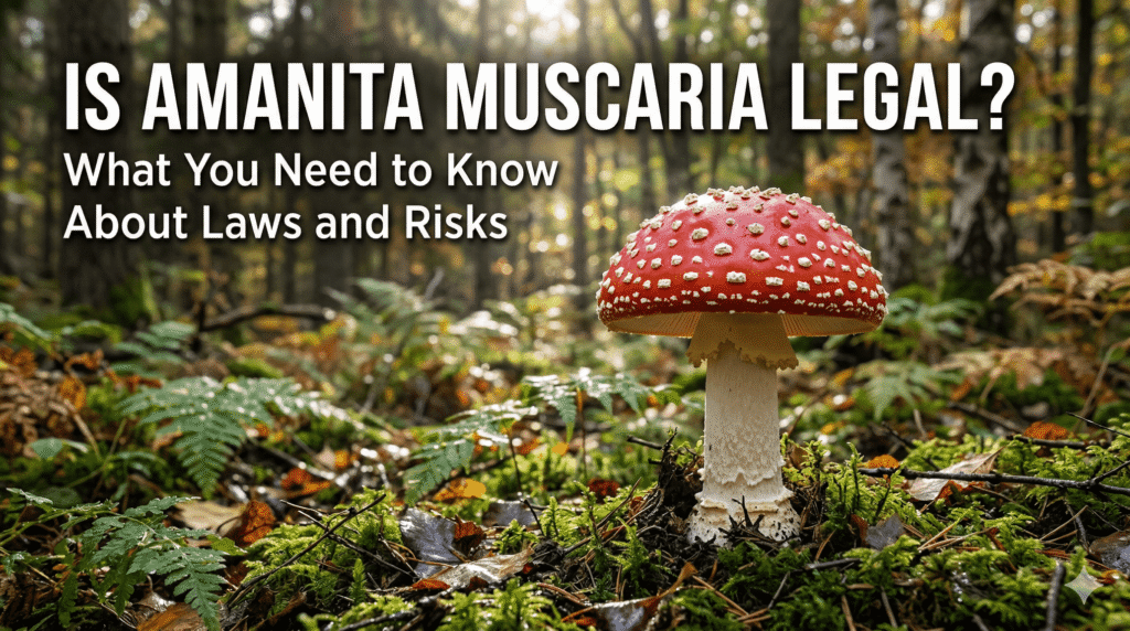 is amanita muscaria legal